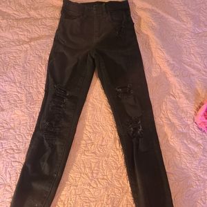American Eagle Size 00 Black Jeans
